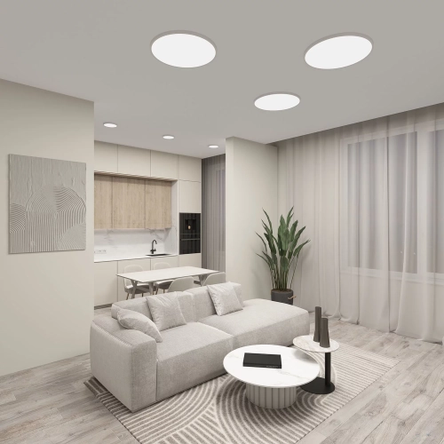 Потолочный светильник Denkirs Thin DK6520-WH изображение в интернет-магазине Cramer Light фото 3