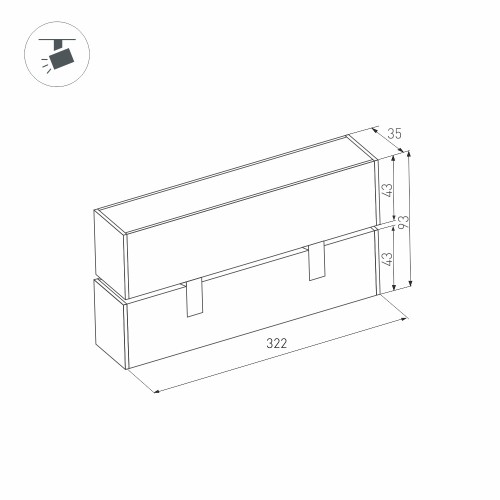 Светильник на шине Arlight 026974 изображение в интернет-магазине Cramer Light фото 4