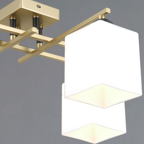 Потолочная люстра Illumico IL0617-4CSQ-25 GD NAPLES изображение в интернет-магазине Cramer Light фото 3