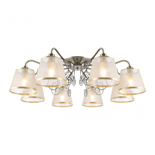 Потолочная люстра Arte Milano 341120/8 AB изображение в интернет-магазине Cramer Light фото 3