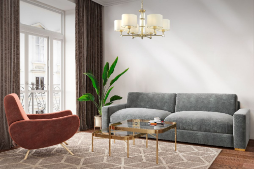 Подвесная люстра Maytoni Alloro MOD088PL-06BS изображение в интернет-магазине Cramer Light фото 7