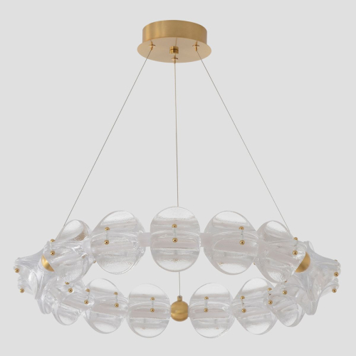 Подвесная люстра Crystal Lux RICH SP38W LED изображение в интернет-магазине Cramer Light фото 3