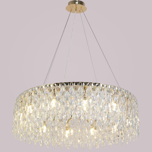 Подвесная люстра Illumico IL5051-800PZF-25 GD ELITE изображение в интернет-магазине Cramer Light