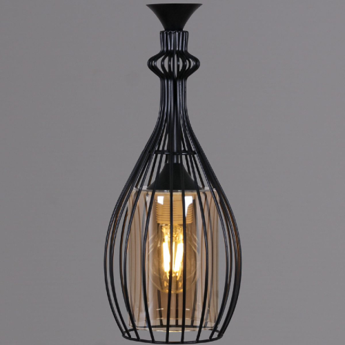 Подвесной светильник Reluce 02822-0.9-01 BK изображение в интернет-магазине Cramer Light фото 3