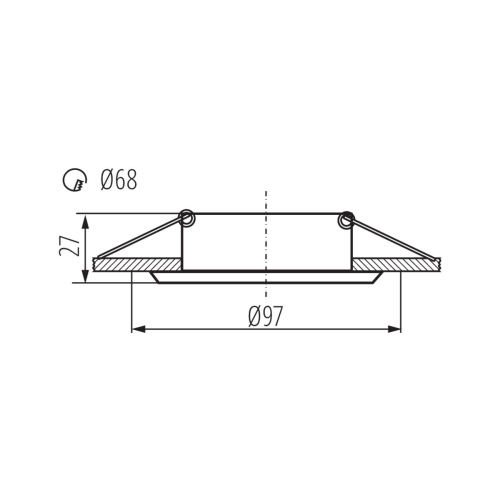 Встраиваемый светильник Kanlux Liglo 35777 изображение в интернет-магазине Cramer Light фото 2