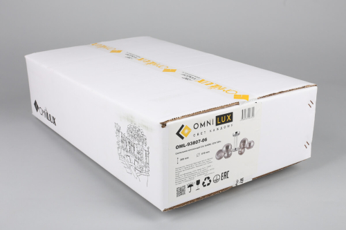 Потолочная люстра Omnilux Marsala OML-93807-06 изображение в интернет-магазине Cramer Light фото 6