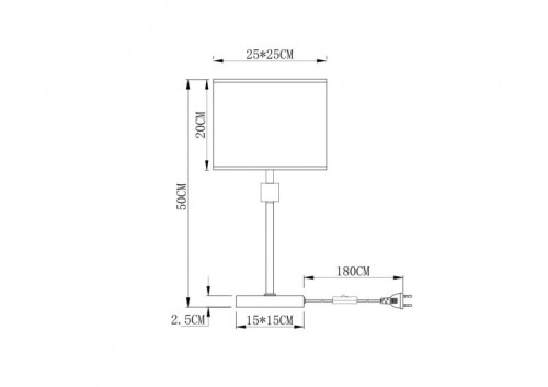 Настольная лампа ARTE Lamp A5896LT-1CC изображение в интернет-магазине Cramer Light фото 5