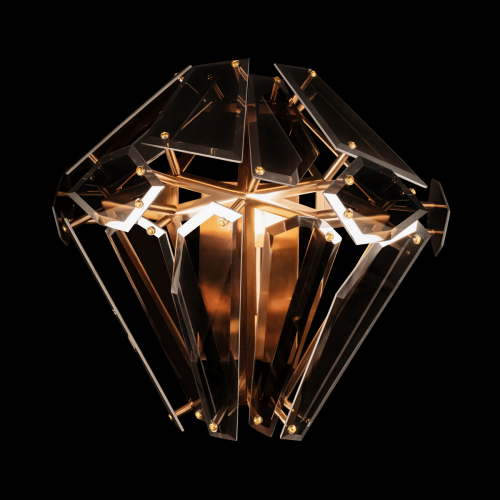 Настенный светильник Loft IT Shard 10432W Smoke изображение в интернет-магазине Cramer Light фото 2