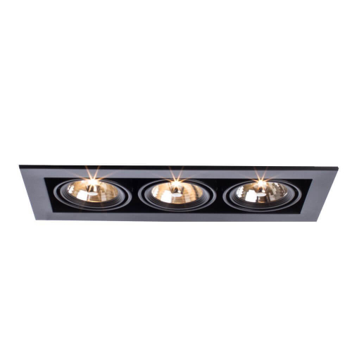Встраиваемый светильник Arte Lamp Technika A5930PL-3BK изображение в интернет-магазине Cramer Light фото 6