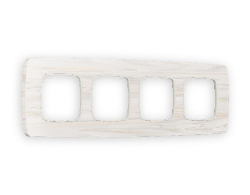 Рамка четырехместная Ambrella Volt Opera OF940304 дополнительное фото