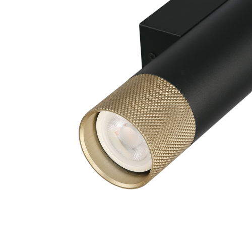 Настенный светильник iLedex Delta 2365-2 BK+BR изображение в интернет-магазине Cramer Light фото 3