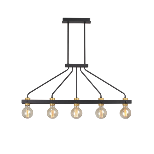 Подвесная люстра Vitaluce V3976-1/5PL изображение в интернет-магазине Cramer Light фото 2