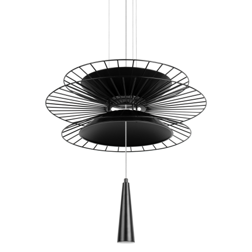 Подвесная люстра Loft IT Star 10141B/400 Black изображение в интернет-магазине Cramer Light фото 5