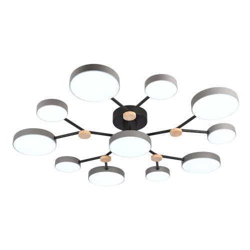 Потолочная люстра LED4U L3201-960 GR изображение в интернет-магазине Cramer Light фото 3