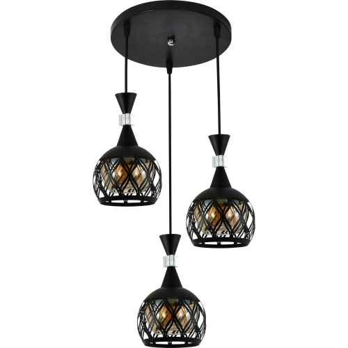 Подвесной светильник Reluce 03026-0.9-03 BK изображение в интернет-магазине Cramer Light фото 5