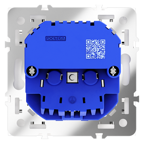 Розетка с USB Voltum S70 VLS040402 (белый матовый) дополнительное фото фото 5
