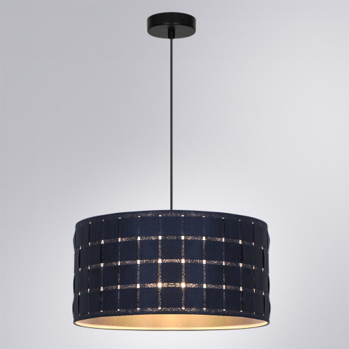 Подвесной светильник Arte Lamp Fleece A7097SP-1BK изображение в интернет-магазине Cramer Light фото 2