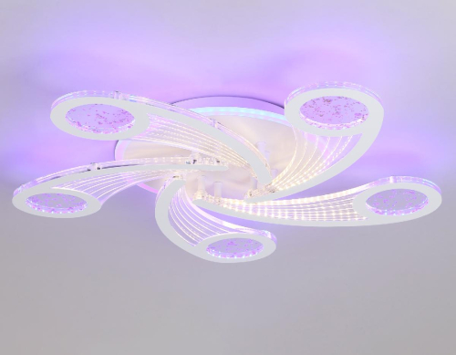 Потолочная люстра Ambrella Light Acrylica Original FA4476 изображение в интернет-магазине Cramer Light фото 4