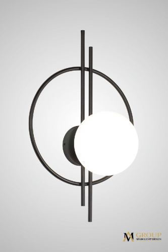 Настенный светильник AM Group AM440 BK изображение в интернет-магазине Cramer Light