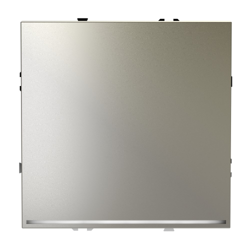 Проходной переключатель одноклавишный с подсветкой Voltum S70 VLS010404 (шелк) дополнительное фото