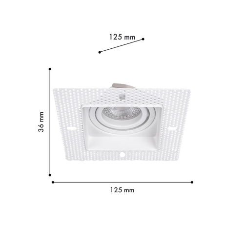 Встраиваемый светильник Favourite Lamppu 4534-1C изображение в интернет-магазине Cramer Light фото 2