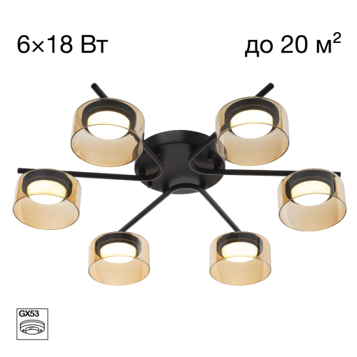 Потолочная люстра Citilux Espace CL243161 изображение в интернет-магазине Cramer Light