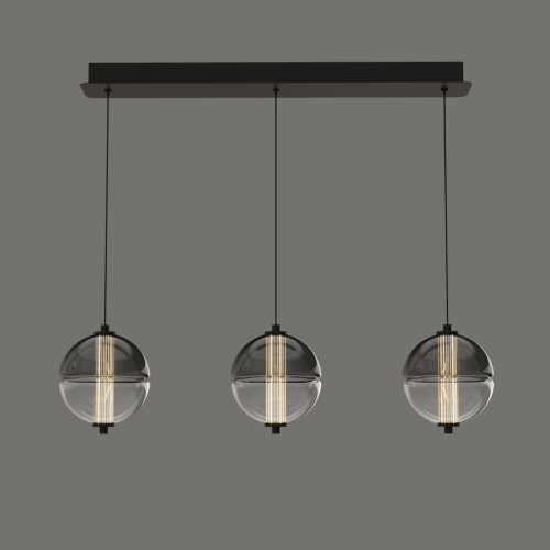 Подвесной светильник Delight Collection MD24022079-3B black/smoky изображение в интернет-магазине Cramer Light