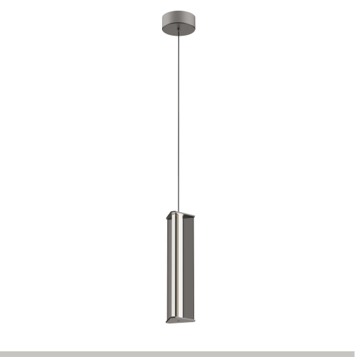 Подвесной светильник Delight Collection MD24001031-1B nickel/grey изображение в интернет-магазине Cramer Light фото 3