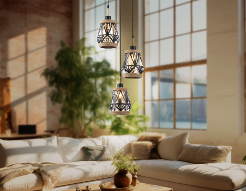 Подвесной светильник Ambrella Light Loft Traditional TR8522 изображение в интернет-магазине Cramer Light фото 5
