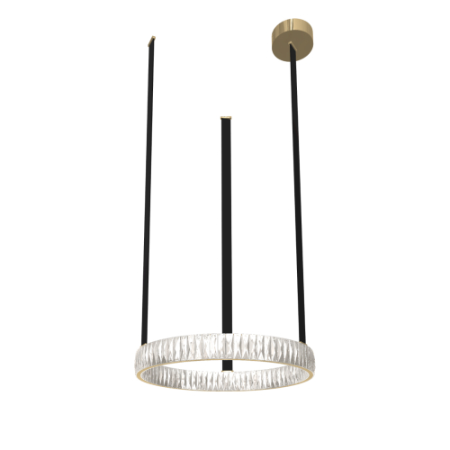 Подвесная люстра Delight Collection MD24083001-1A black/gold изображение в интернет-магазине Cramer Light фото 2