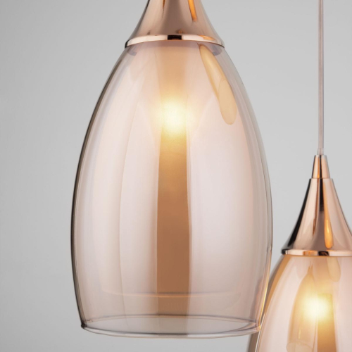 Подвесная люстра Eurosvet Cosmic 50085/3 золото изображение в интернет-магазине Cramer Light фото 4