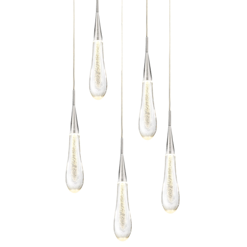 Подвесной светильник Delight Collection DD20591-5 chrome изображение в интернет-магазине Cramer Light