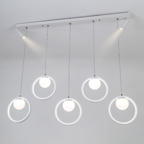 Подвесная люстра LED4U L7103-7 WТ изображение в интернет-магазине Cramer Light фото 3