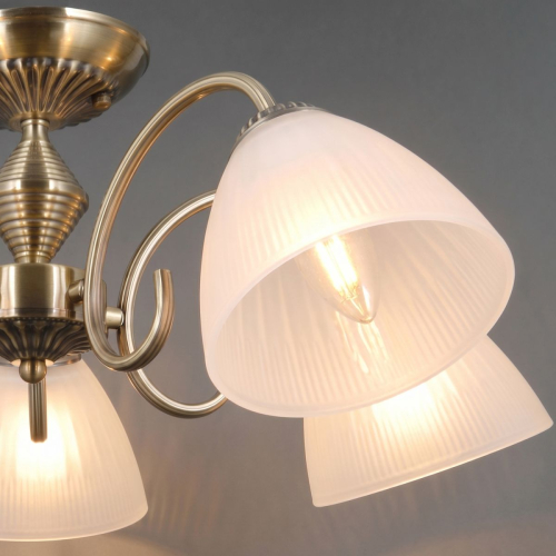 Потолочная люстра Illumico IL0897-5CSQ-26 AB ELITE изображение в интернет-магазине Cramer Light фото 3