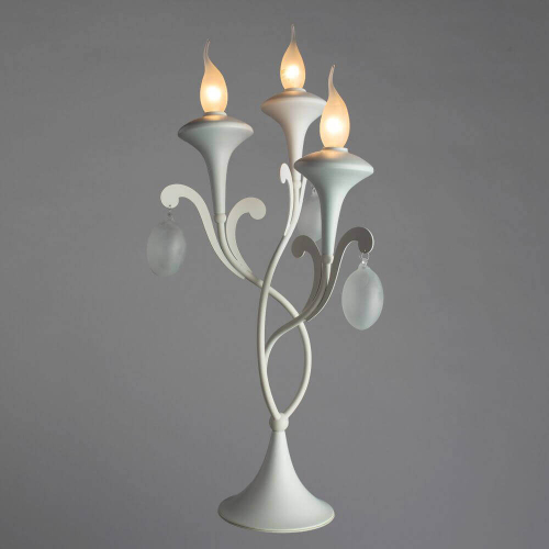 Настольная лампа Arte Lamp Montmartre A3239LT-3WH изображение в интернет-магазине Cramer Light фото 3