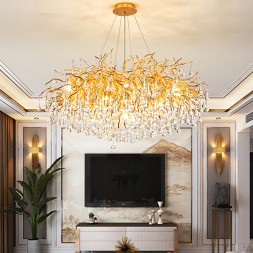 Подвесная люстра ImperiumLoft Droplet Chandelier Circle 213701-22 изображение в интернет-магазине Cramer Light фото 6