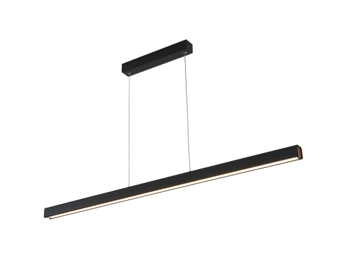 Линейный подвесной светильник Italline IT013-6021 black 3000K изображение в интернет-магазине Cramer Light