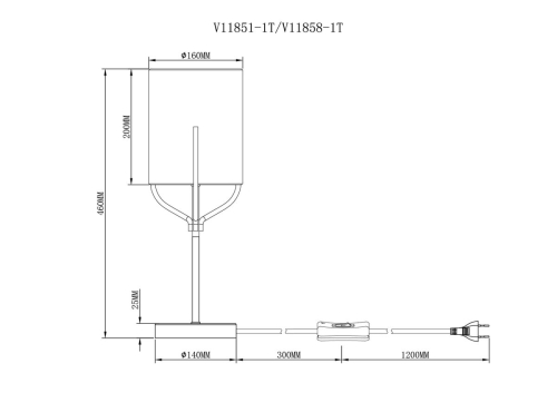 Настольная лампа Moderli Inari V11851-1T изображение в интернет-магазине Cramer Light фото 7