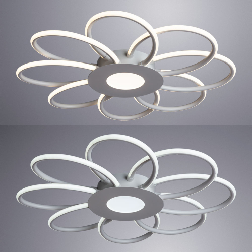 Потолочная светодиодная люстра Arte Lamp Polli A2528PL-8WH изображение в интернет-магазине Cramer Light фото 4