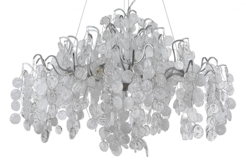 Подвесная люстра Crystal Lux Tenerife SP9 Silver изображение в интернет-магазине Cramer Light фото 2