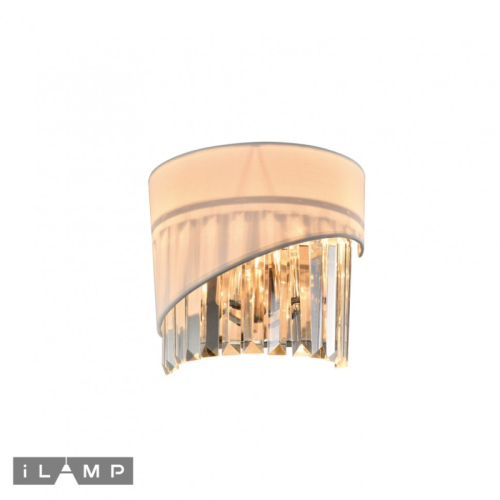 Настенный светильник iLamp Casa W9508-2 Nickel изображение в интернет-магазине Cramer Light