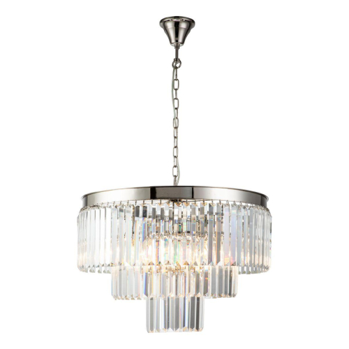 Подвесная люстра iLamp Triumph 7383/8P Nickel изображение в интернет-магазине Cramer Light фото 2
