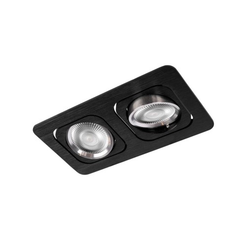 Встраиваемый светильник Loft IT Trick 10342/2 Black изображение в интернет-магазине Cramer Light