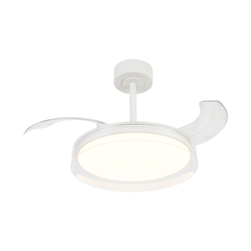 Люстра-вентилятор Mantra Glass Fan 9527 изображение в интернет-магазине Cramer Light