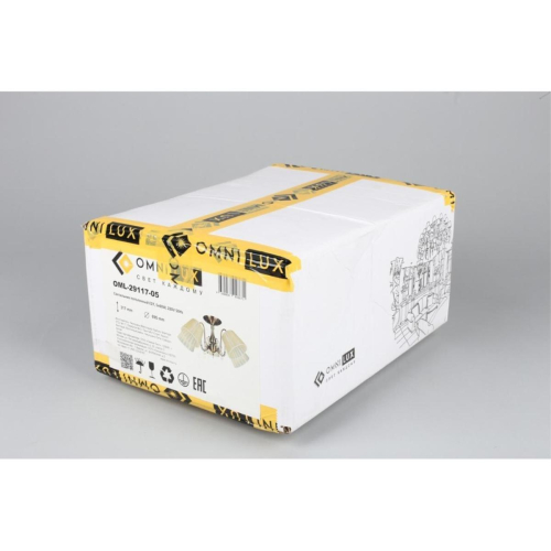 Потолочная люстра Omnilux Leonessa OML-29117-05 изображение в интернет-магазине Cramer Light фото 8