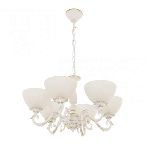 Подвесная люстра Arte Milano 340518/6 WT+G изображение в интернет-магазине Cramer Light фото 4