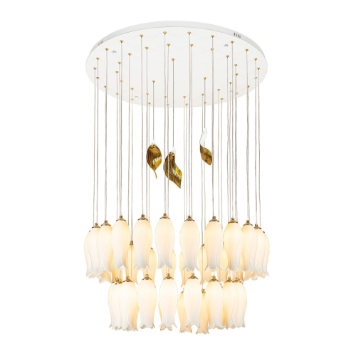 Подвесная люстра Modelux ML.8868.42 WH изображение в интернет-магазине Cramer Light