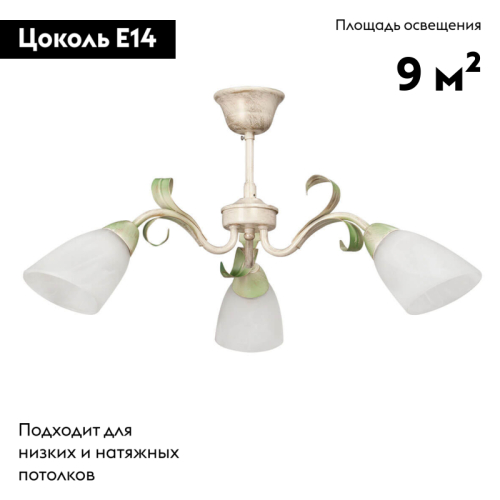 Потолочная люстра Vitaluce V1535/3PL изображение в интернет-магазине Cramer Light фото 2