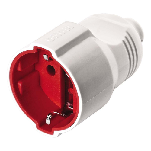 Разьем с заземлением Mono Electric белый 170-010002-804 дополнительное фото