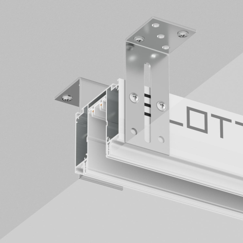 Шинопровод однофазный Denkirs Smart Slott TR2014-WH изображение в интернет-магазине Cramer Light фото 4